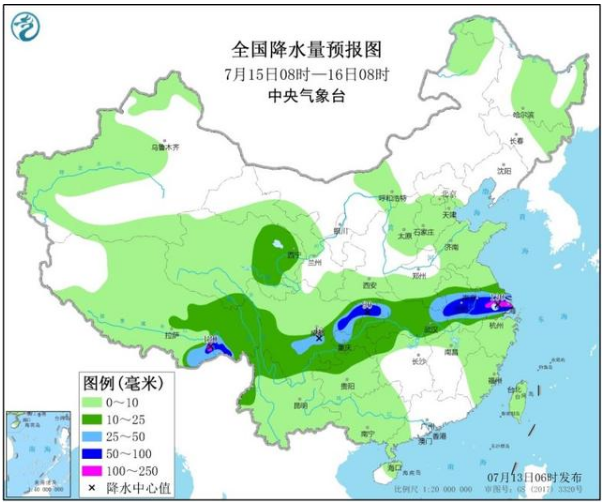 又来！新一轮强降雨过程今日再启程 江南华南炎热升级