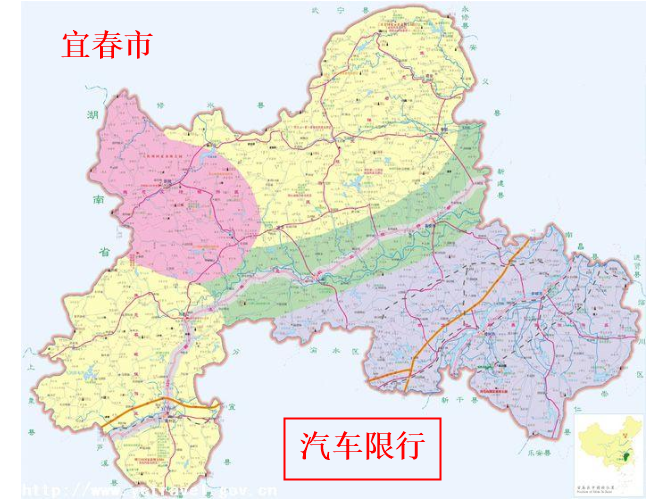 宜春市2021元宵节期间大货车限时禁行限行、限行时间、限行路段最新公示