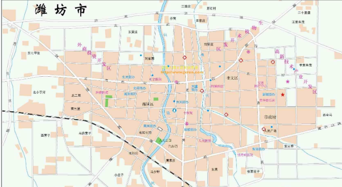 潍坊市2021中心城区内实施重型柴油货车限行措施、限行时间、限行路段最新全面告示