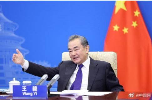 外交部部长王毅称美方应停职满世界围堵中国