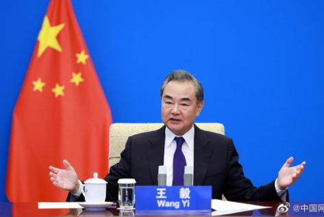 外交部部长王毅称美方应停职满世界围堵中国