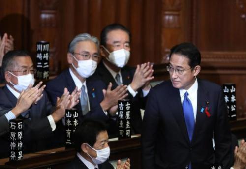 岸田文雄当选日本第101任首相 此前日本政府全体辞职