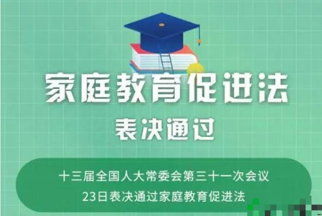 家庭教育促进法出台了? 家庭教育促进法出台教育孩子也要守法! 家庭教育促进法出台了? 家庭教育促进法出台教育孩子也要守法!