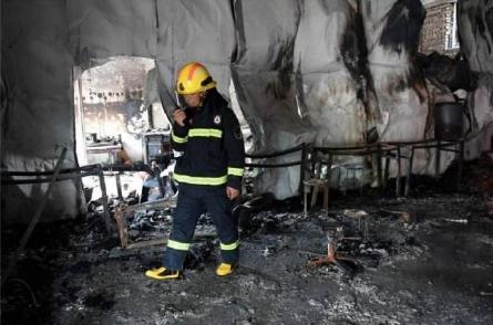 河南武馆火灾致18死:31人被处理；事故原因目前正在调查当中……