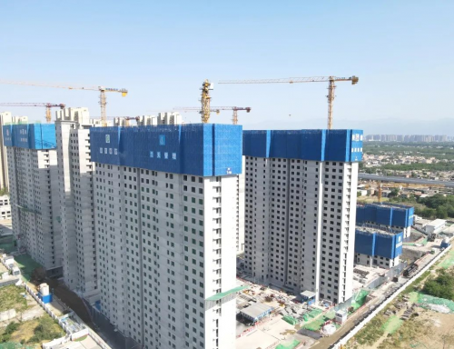 全力以赴保回迁 | 沣东安置房1号4号楼提前35天封顶！