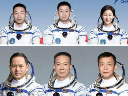 【中国航天员首次太空会师】6名航天员同时进驻空间站