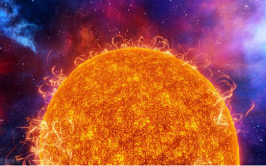 【NASA拍到太阳北极一块断裂脱落】脱落的部分是一个巨大的等离子体丝