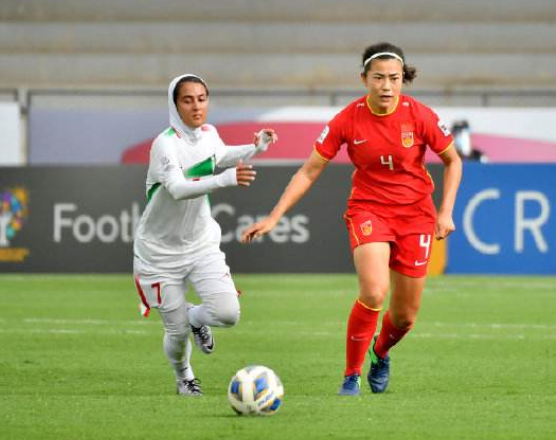 中国女足7-0伊朗王霜梅开二度 完胜中国女足7-0伊朗