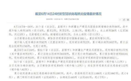 北京新增14例本土确诊5例无症状；北京丰台区两地调整为中风险地区 ！