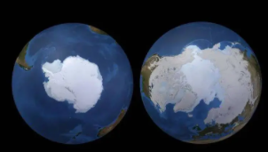 南北两极同时出现极端高温,南极洲多个考察站本月18日测得创纪录高温