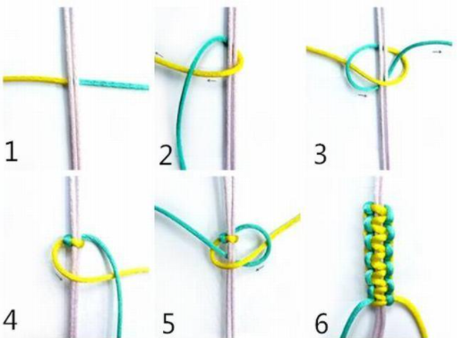 你想学编织绳吗?各种项链绳的编法详细图解来了!