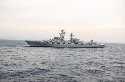 俄“莫斯科”号导弹巡洋舰沉没 乌方称“海王星”重创此舰