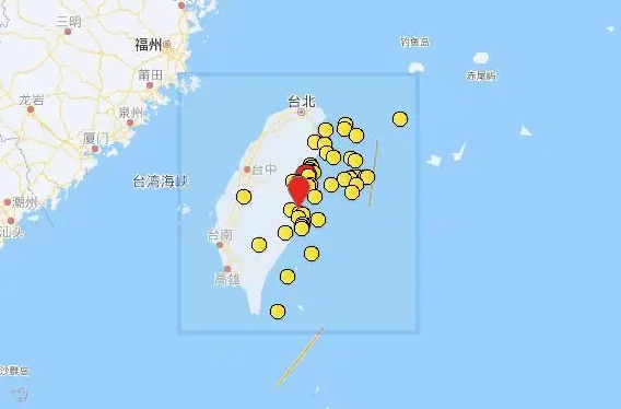 台湾花莲5.9级地震福建震感明显，厦门提前24秒发出地震预警!