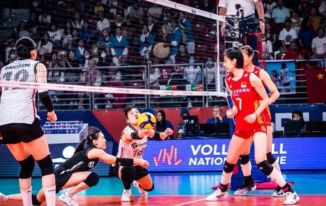 中国女排3-1韩国取得三连胜,成功竞级世联赛总决赛!