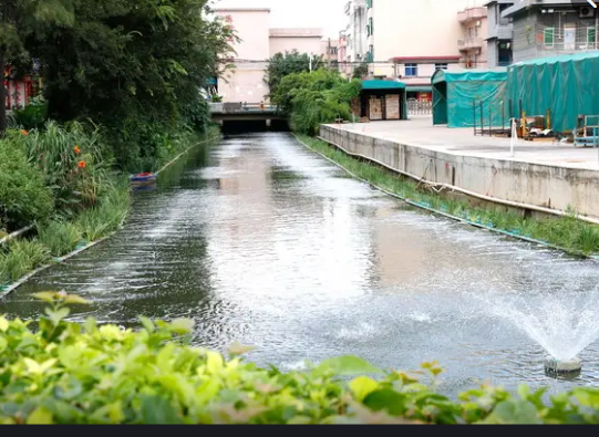广州地埋式净水厂投入使用巧用再生水治理河涌黑臭