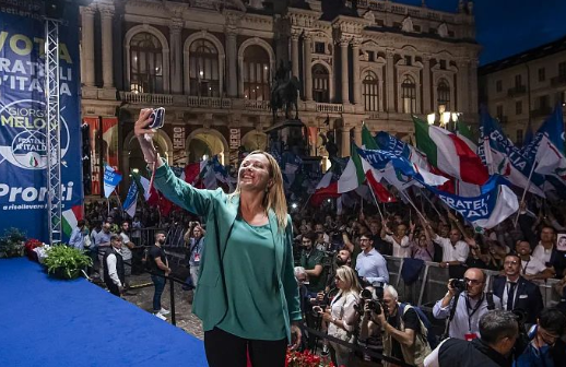意大利有望迎来首位女总理(她来自中右翼政党兄弟党)