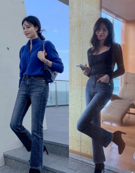 秋冬牛仔裤配短靴穿什么上衣(女生牛仔裤短靴秋冬搭配技巧)