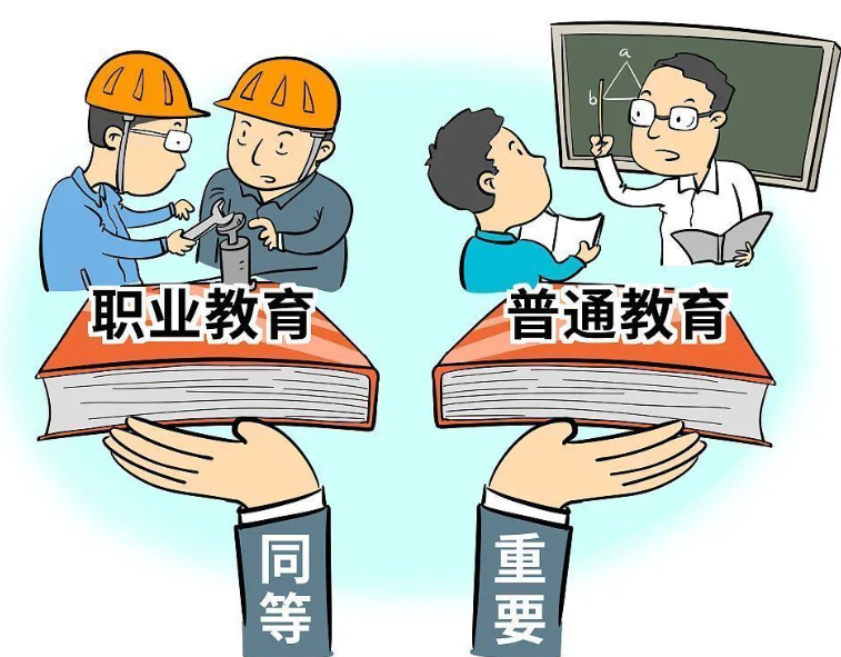 职业教育与普通教育相融合|职业教育应该转变原有观念