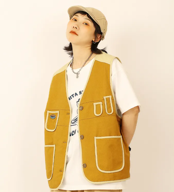 日系马甲怎么打造中性风格(酷女孩穿日系马甲2025) 日系马甲怎么打造中性风格(酷女孩穿日系马甲2025)