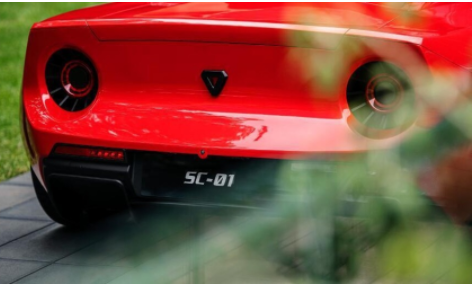 造车新势力小跑车SC-01最新官图曝光 两门纯电跑车实车官图发布