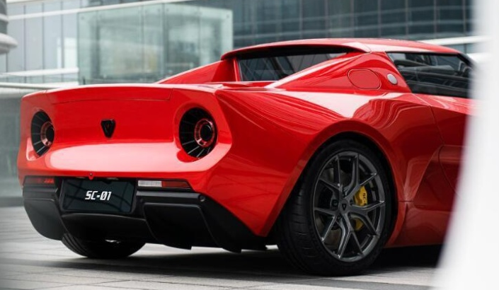 造车新势力小跑车SC-01最新官图曝光 两门纯电跑车实车官图发布