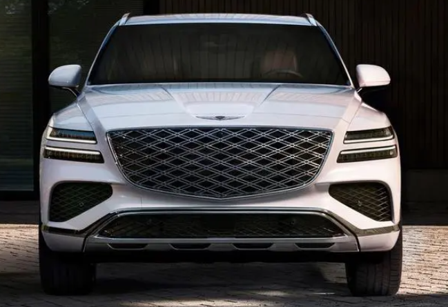 新款捷尼赛思GV80亮相 23款捷尼赛思GV80内饰全面焕新