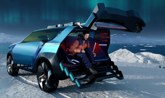 日产Hyper Adventure概念车官图发布 电动SUV的户外探险利器