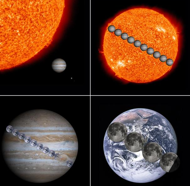 地球和太阳差距有多大 地球直径缩小到1毫米一目了然 地球和太阳差距有多大 地球直径缩小到1毫米一目了然