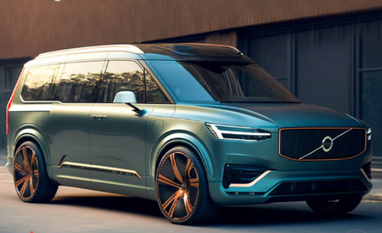 沃尔沃中大型MPV EM90预告图发布 11月12日全球首秀并开启预订