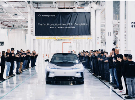 FF计划今年11月底开始将交付量增至每周两台 FF计划今年11月底开始将交付量增至每周两台