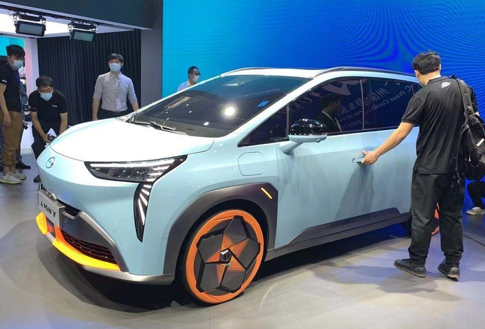 广汽埃安AH8最新谍照曝光 广汽埃安自主开发AH8项目 广汽埃安AH8最新谍照曝光 广汽埃安自主开发AH8项目