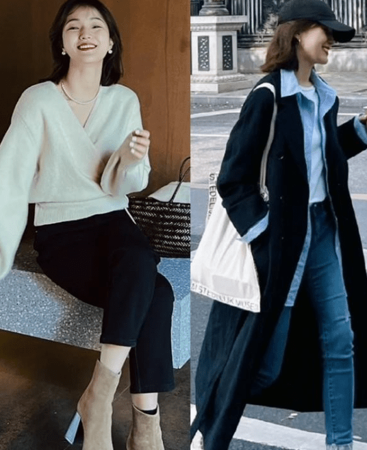舒淇九分裤+中跟裸靴意外的洋气好看 九分裤配中跟裸靴秋冬穿搭 舒淇九分裤+中跟裸靴意外的洋气好看 九分裤配中跟裸靴秋冬穿搭