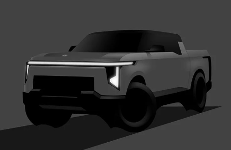 东风全新皮卡效果图曝光，外观很前卫时尚或搭载新能源动力