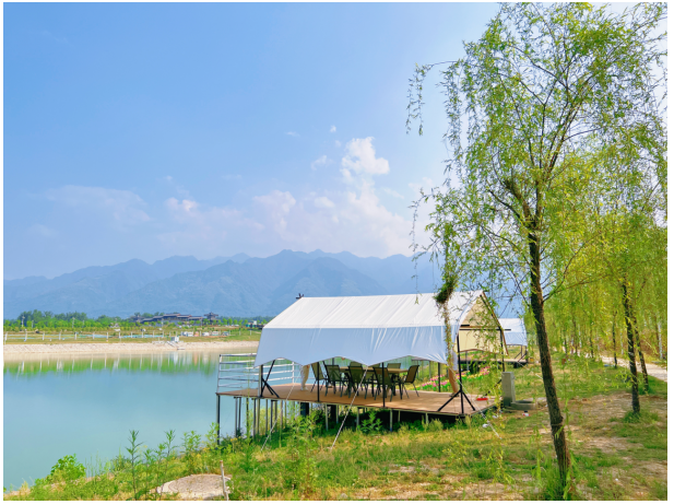 天桥湖“星期八国际露营岛”五一盛大试运营