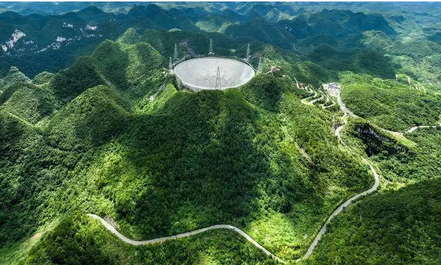 中国这一奇迹卫星视角见证 绿色长城阻挡风沙!