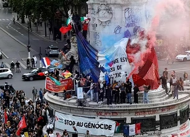 不满以色列参加2024届奥运，巴黎再爆示威运动