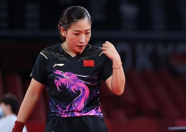 刘诗雯的遗憾补上了 夺得国乒奥运史上首枚混双金牌
