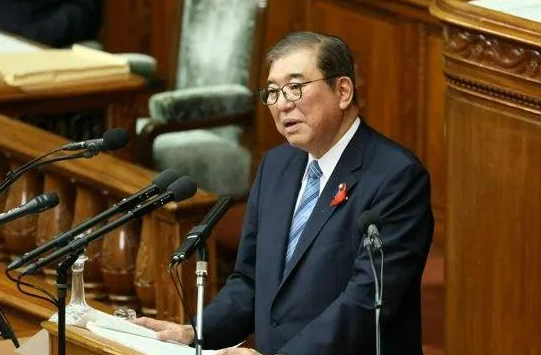 石破茂再次当选日本首相 石破茂在日本众议院首相指名选举中获胜