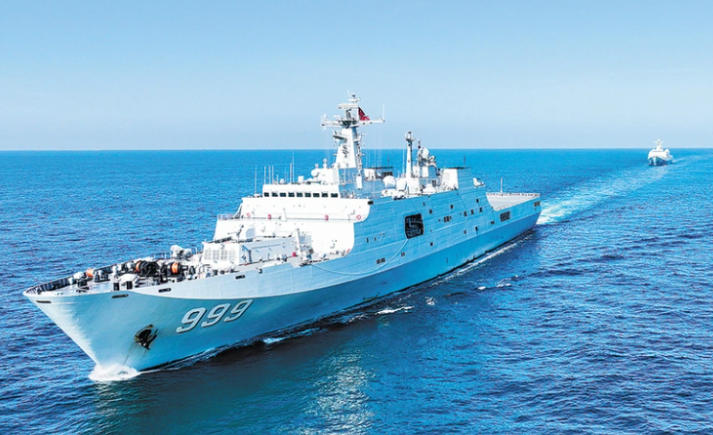 中国双航母首次同时现身西太 辽宁舰＋山东舰双航母会师硫磺岛