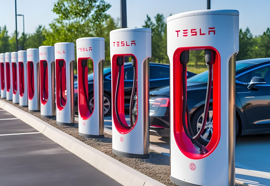 特斯拉V4超级充电桩首批上线 特斯拉V4超级充电桩非特斯拉品牌也能用