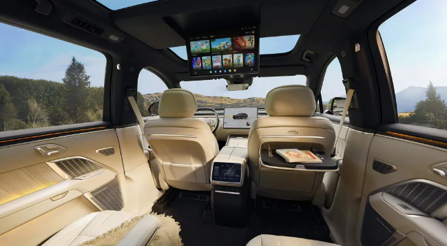 蔚来旗舰不免俗乐道L90内饰公开 乐道L90内饰官图发布媲美飞机头等舱