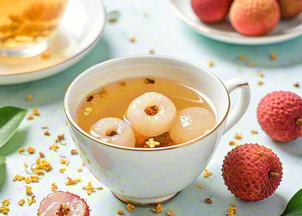 三伏天补气血最佳方法是蒸荔枝 吃荔枝不上火还很补气血