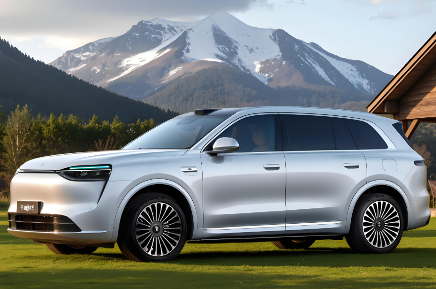 全新问界M7谍照曝光问界又一爆款SUV将至！新款问界M7长这样? 这不是M9“平替”吗?