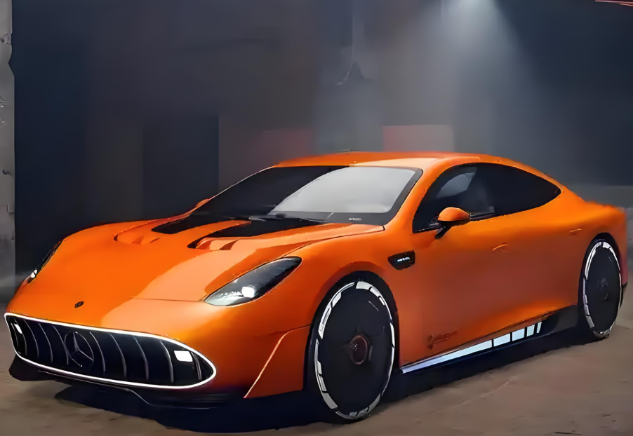 奔驰端出最新款 AMG 纯电概念车 AMG GT XX！奔驰的新概念车丑得很难评