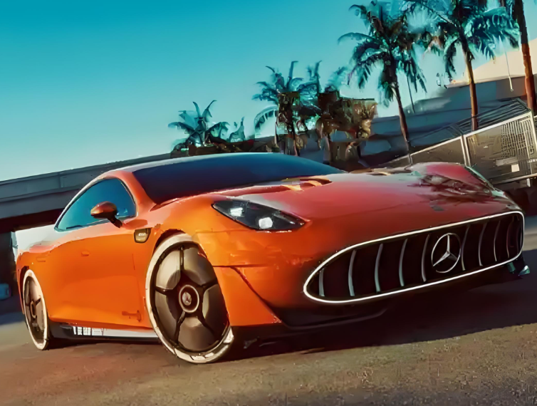 奔驰端出最新款 AMG 纯电概念车 AMG GT XX！奔驰的新概念车丑得很难评