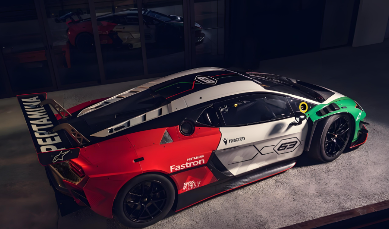 兰博基尼Temerario GT3亮相！兰博基尼Temerario GT3碳纤维车身+极致空气套件！