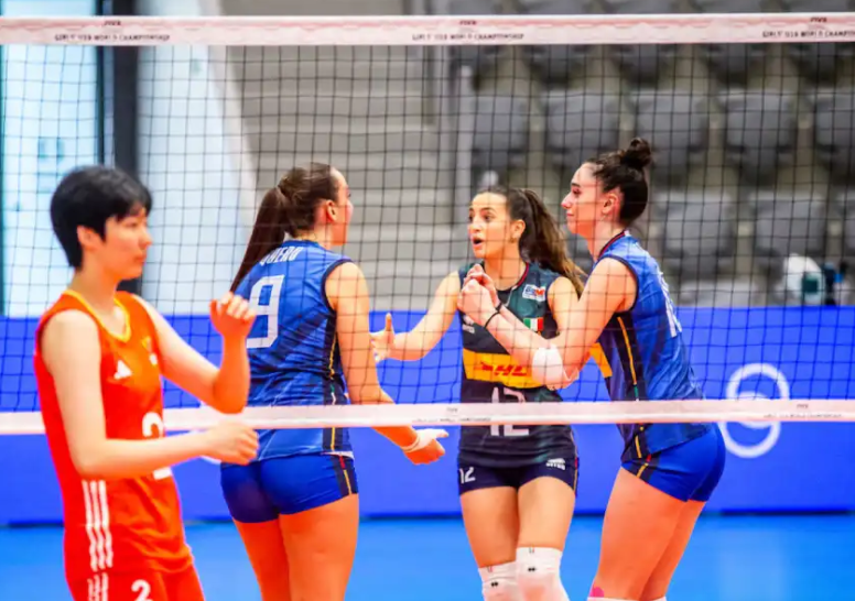 中国女排获U19世锦赛第六 U19世锦赛中国不敌意大利只获第六