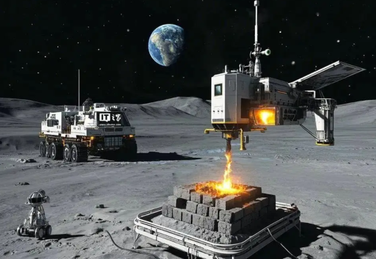 月球上修路盖房子可以就地取材?2025月球开发新进展 月球上修路盖房子可以就地取材?2025月球开发新进展