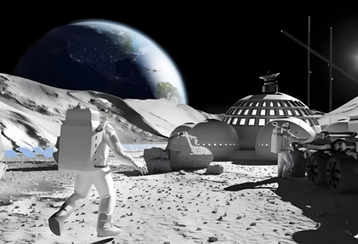 月球上修路盖房子可以就地取材?2025月球开发新进展 月球上修路盖房子可以就地取材?2025月球开发新进展