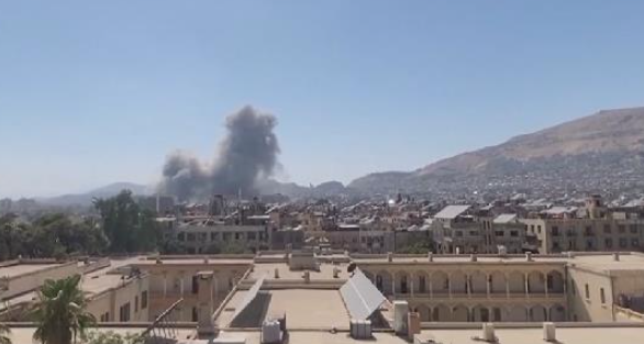 以色列猛烈空袭叙利亚“总统府”附近 以对叙首都空袭 叙利亚领导人发声